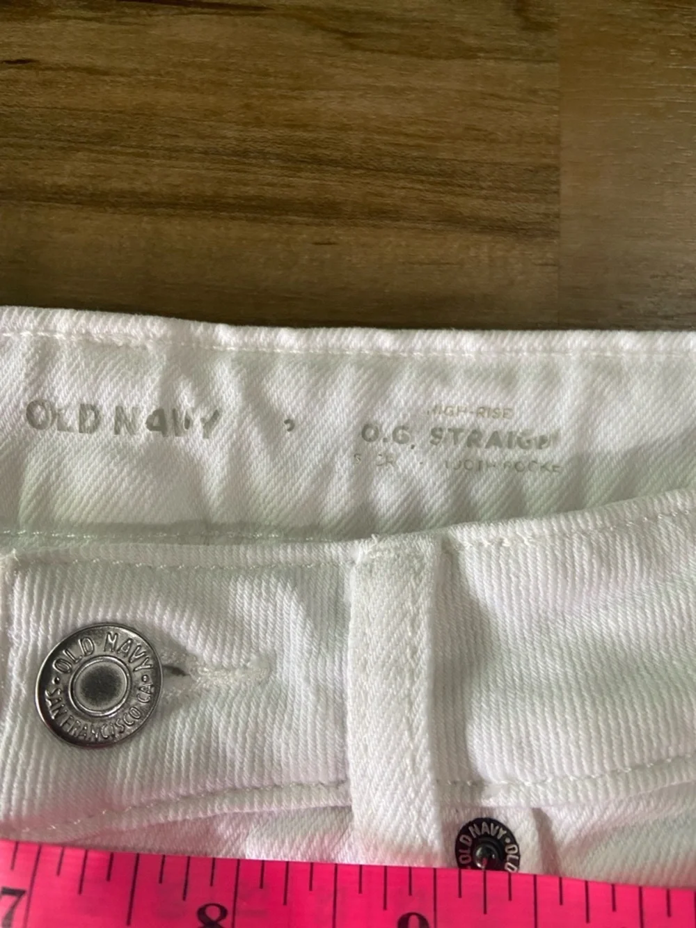 White Women's Cuffed Denim Shorts